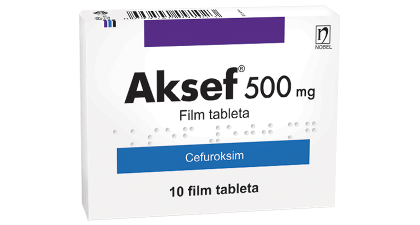Aksef 500mg 10 Film tableta