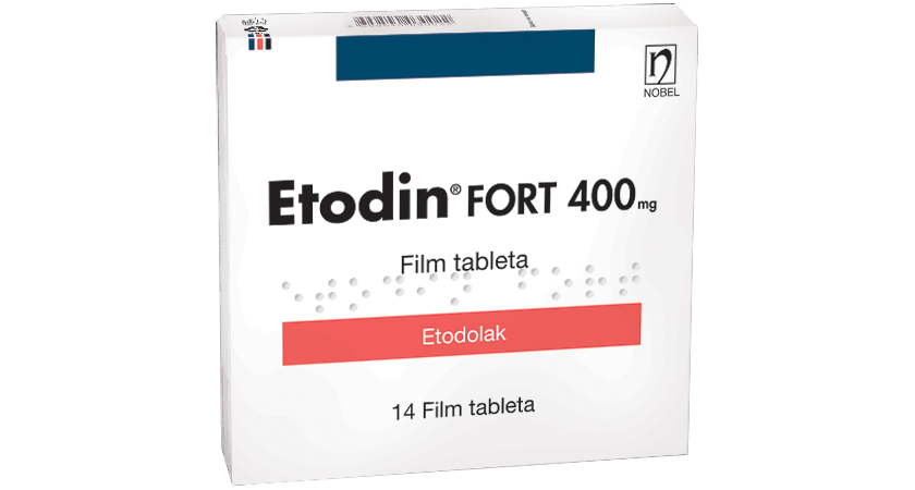 Etodin Fort 400mg 14 Film tableta