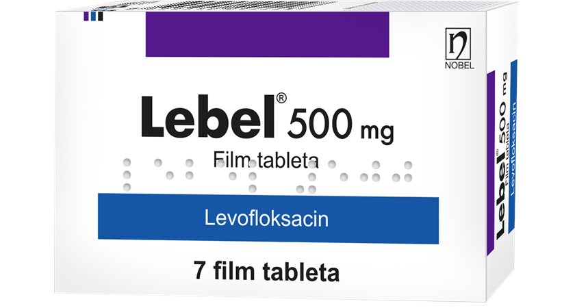 Lebel 500mg 7 Film tableta