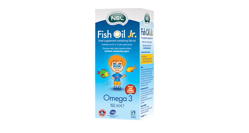 NBL Fish Oil Jr. Tečni dodatak ishrani za decu