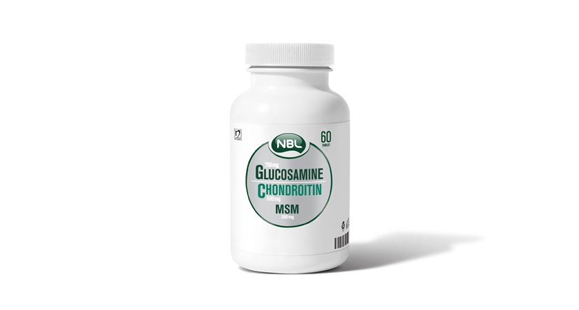 NBL GLUCOSAMINE CHONDROITIN MSM 750mg+600mg+300mg 60 Film tablets